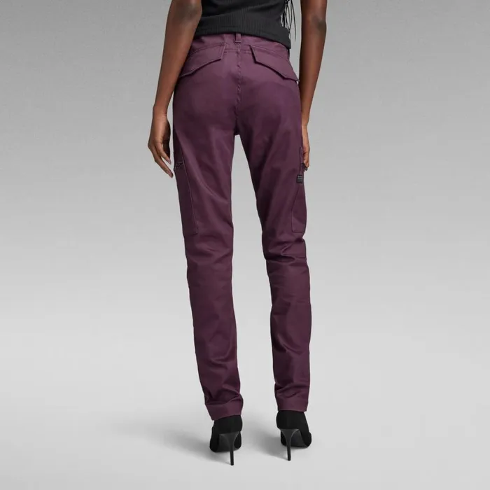 Cargos and Chinos Women GStar RAW Slim Cargo Pants Light Maze