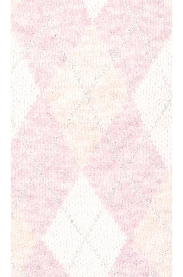 Casey Lurex Argyle Sweater Multi Pastel Women Lovers and Friends Sweaters and Knits