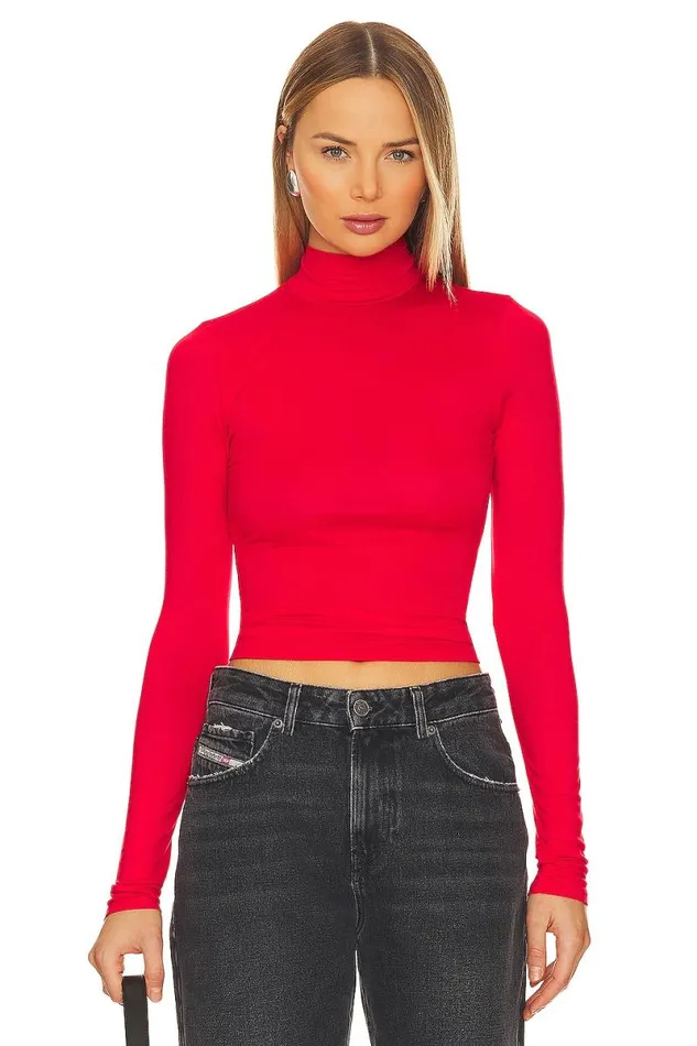 Catania Top Bright Red Women Lovers and Friends Tops