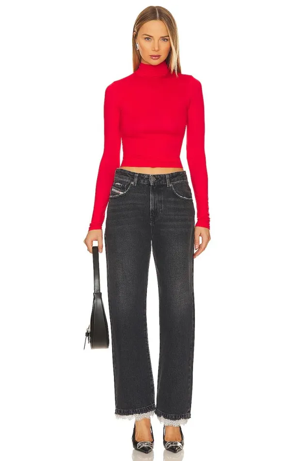 Catania Top Bright Red Women Lovers and Friends Tops