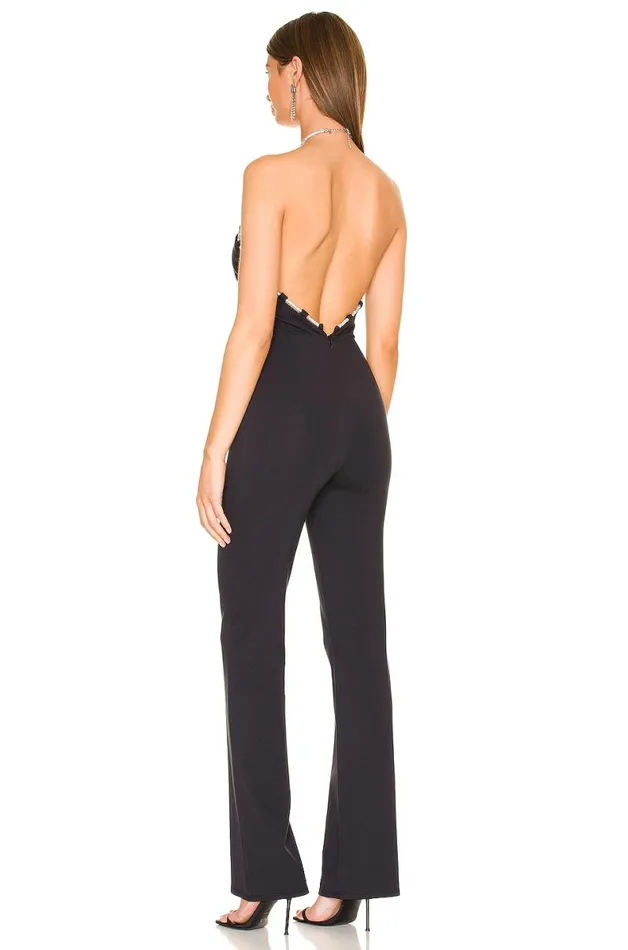 Chloe Jumpsuit Black Women Lovers and Friends Jumpsuits