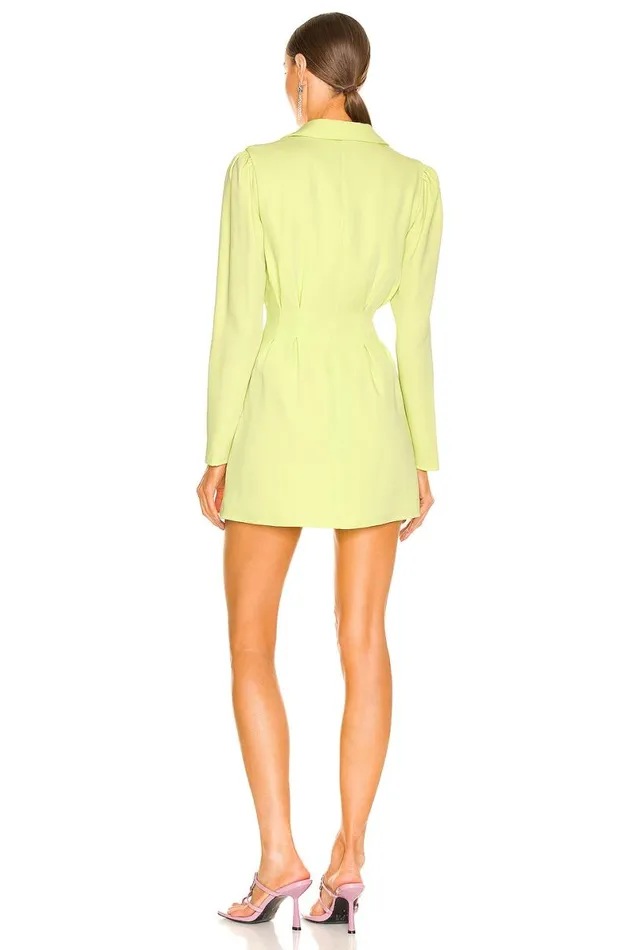 City Blazer Dress Green Women Lovers and Friends Dresses