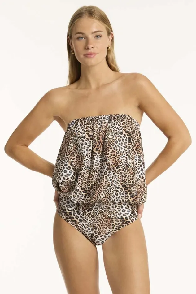 Congo Blouson Bandeau Tankini Congo Women Sea Level Tankinis and Singlets