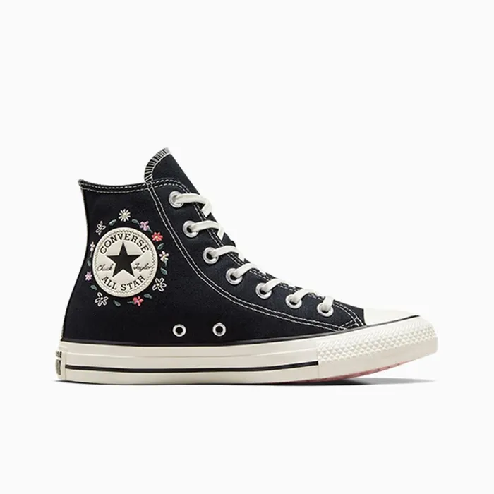 Converse High Top Chuck Taylor All Star Embroidered Little Flowers Blackegretdonut Glaze 8211 Women Converse High Top Chuck Taylor All Star Embroidered Little Flowers Blackegretdonut Glaze 8211 Women