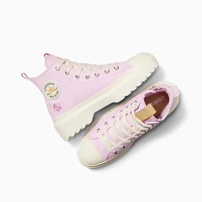 Converse Lift Platforms Chuck Taylor All Star Lugged Lift Platform Flowers Stardust Lilac 8211 Women