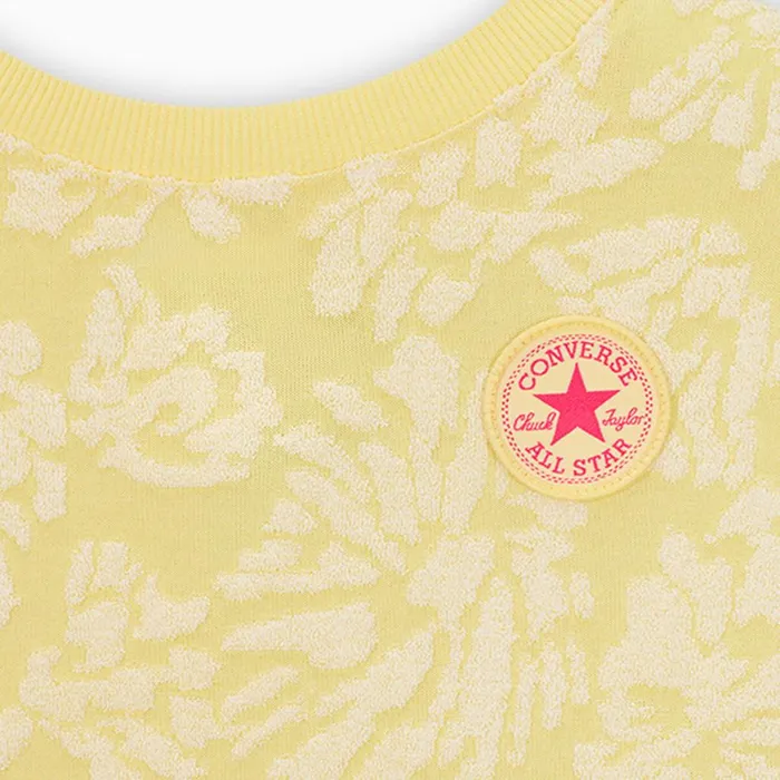 Converse Matching Sets Floral Jacquard Dolman Sleeve TShirt Like Butter 8211 Kids