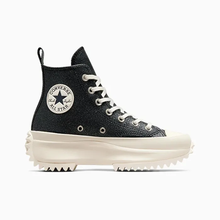 Converse Run Star Run Star Hike Platform Glitter Blackegretegret 8211 Women