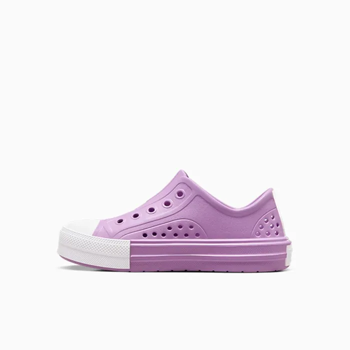 Converse SlipOns Chuck Taylor All Star Play Lite CX Grape Fizzgrape Fizzwhite 8211 Kids