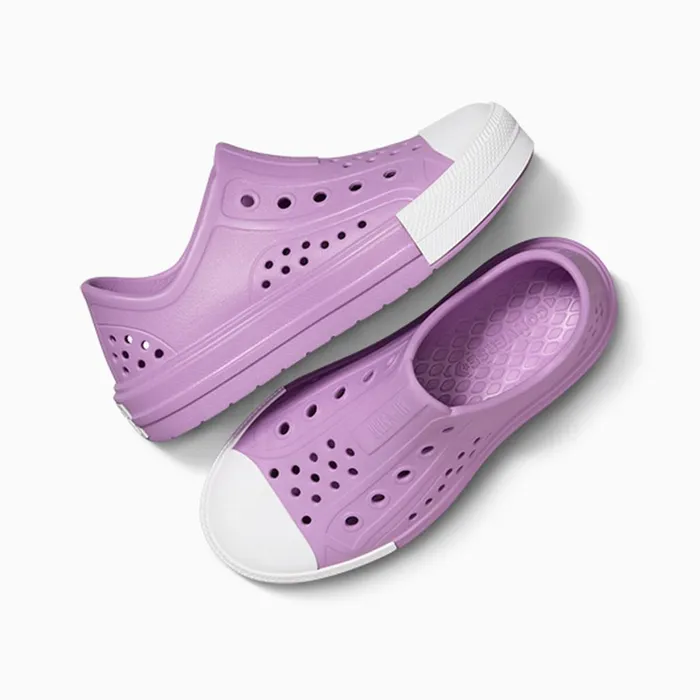 Converse SlipOns Chuck Taylor All Star Play Lite CX Grape Fizzgrape Fizzwhite 8211 Kids