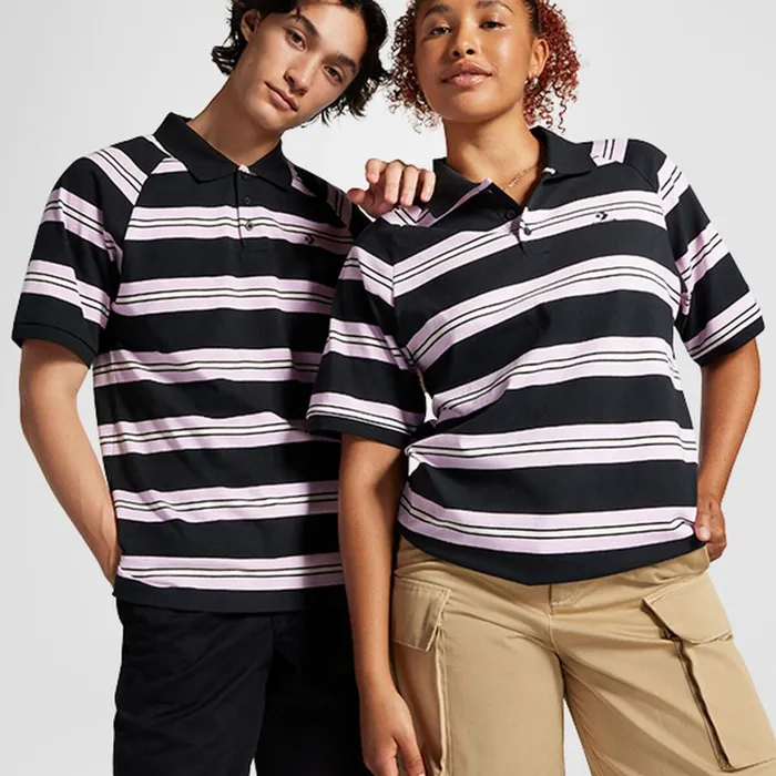 Converse Tops and Shirts Marquis Polo Shirt Converse Black Stripe 8211 MenWomen