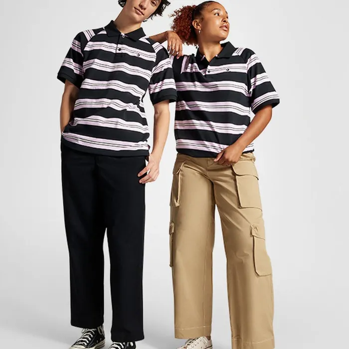 Converse Tops and Shirts Marquis Polo Shirt Converse Black Stripe 8211 MenWomen