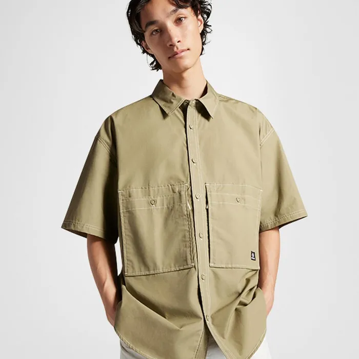 Converse Tops and Shirts Utility ShortSleeve Shirt Mossy Sloth 8211 Men