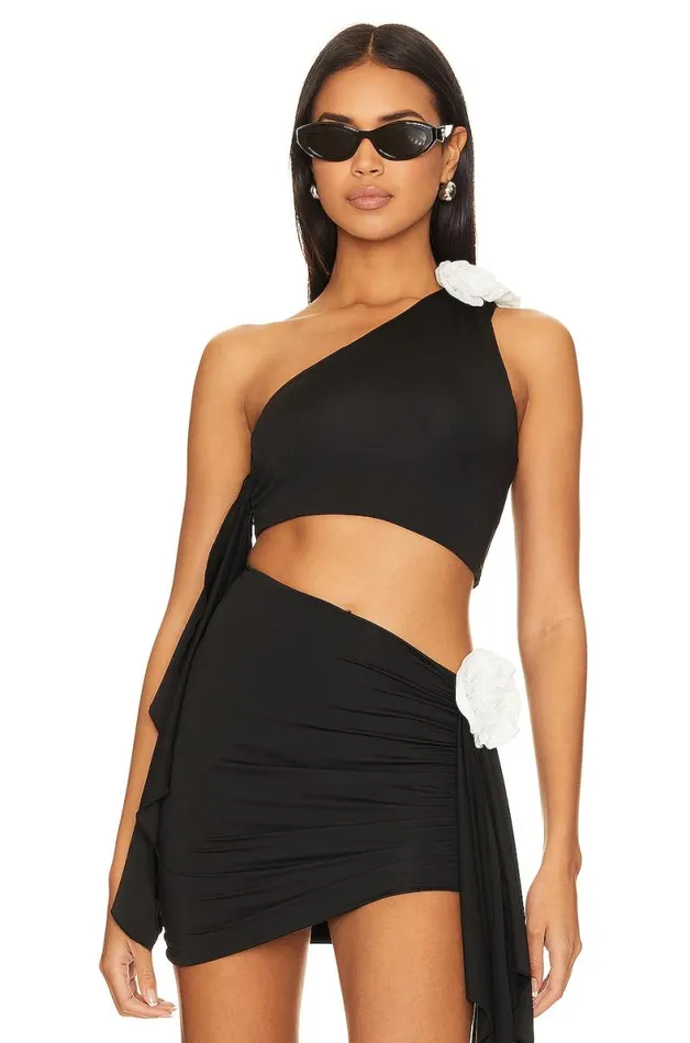 Cordelia Top Black and White Women Lovers and Friends Tops