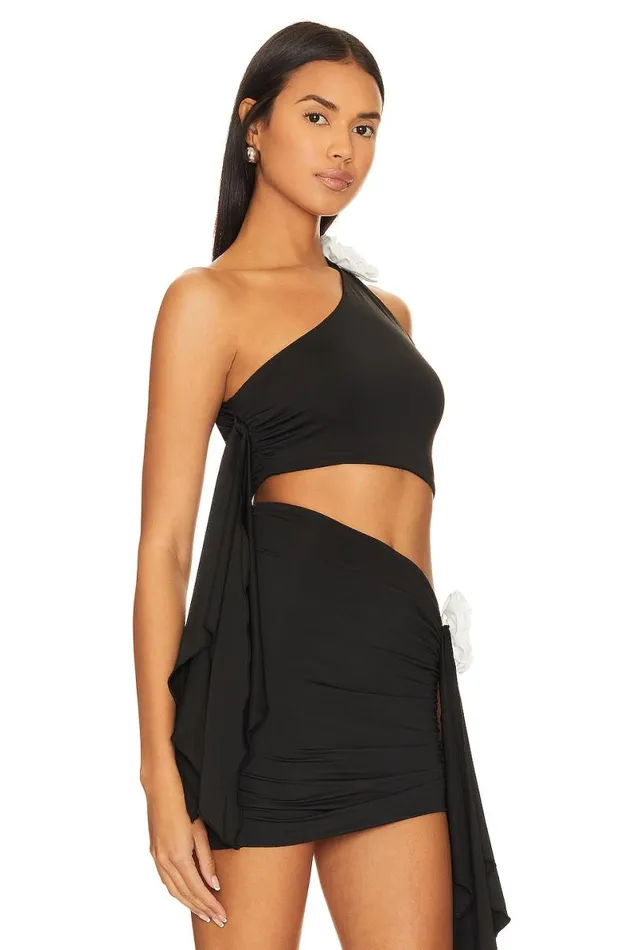 Cordelia Top Black and White Women Lovers and Friends Tops