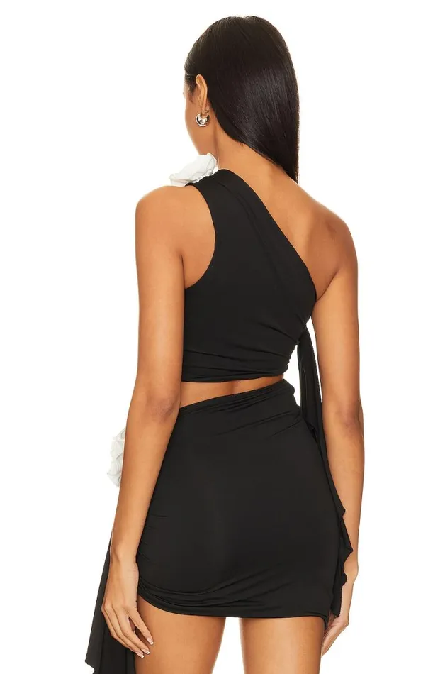 Cordelia Top Black and White Women Lovers and Friends Tops