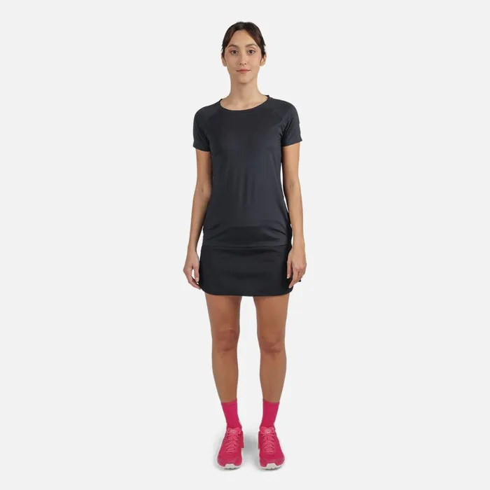 Damen Polos Und TShirts Rossignol DamenTShirt Tech Black200