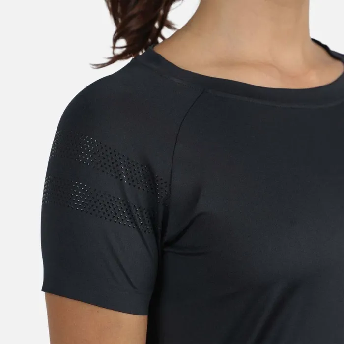 Damen Polos Und TShirts Rossignol DamenTShirt Tech Black200