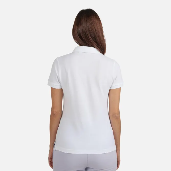 Damen Polos Und TShirts Rossignol Logo Polohemd Fr Damen White100