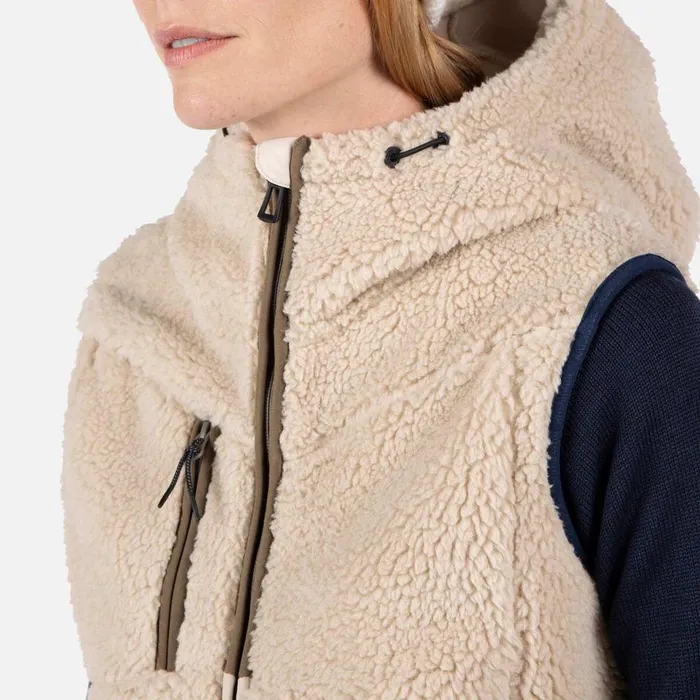 Damen Sweatshirts Und Pullover Rossignol DamenFleeceweste Curly Fog