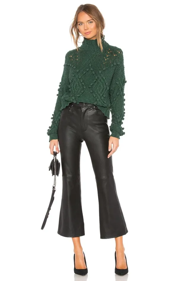 Daybreak Sweater Forest Green Women Lovers and Friends Sweaters and Knits