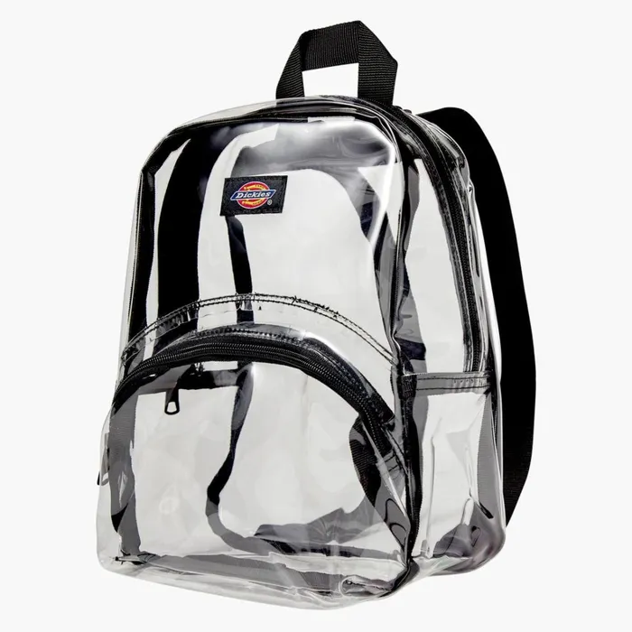 Dickies Backpacks and Bags Clear Mini Backpack Clear Clear clr 8211 Men Dickies Backpacks and Bags Clear Mini Backpack Clear Clear clr 8211 Men