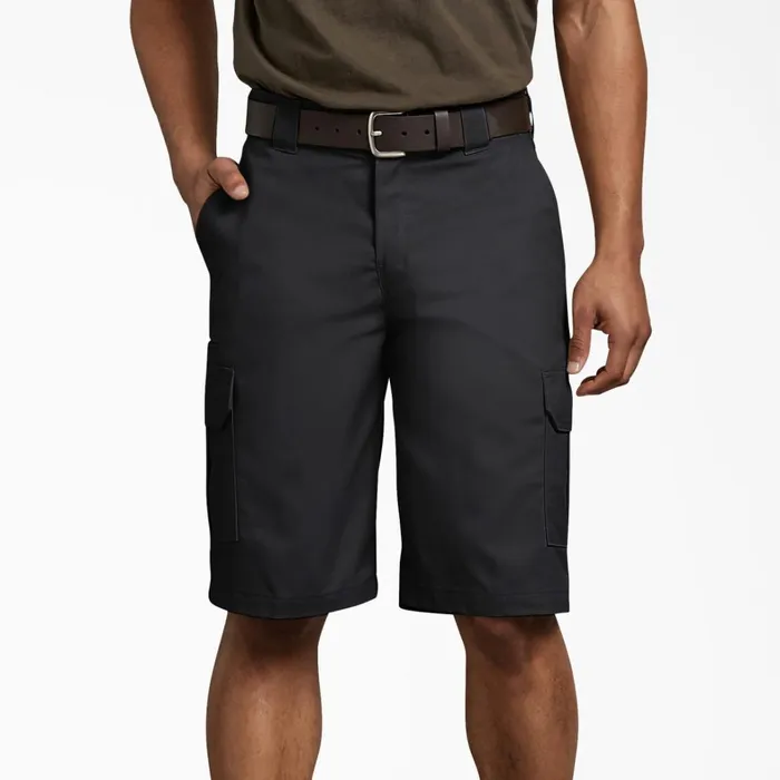 Dickies Cargo FLEX Regular Fit Cargo Shorts 11034 Black Black bk 8211 Men
