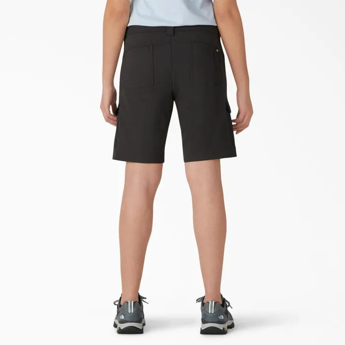 Dickies Cargo Women039s Cooling Slim Fit Cargo Shorts 10034 Black Black bk 8211 Women Dickies Cargo Women039s Cooling Slim Fit Cargo Shorts 10034 Black Black bk 8211 Women