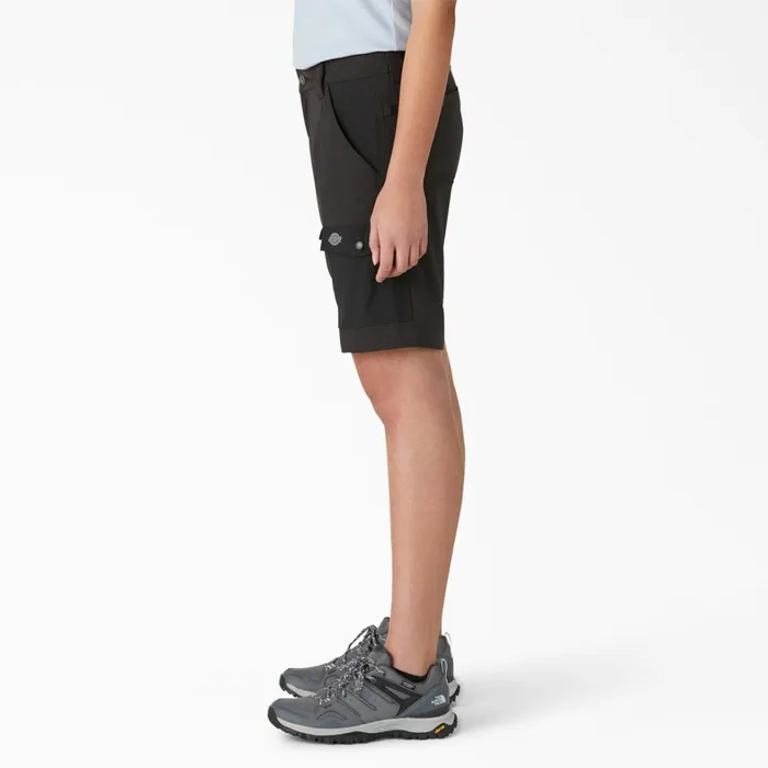 Dickies Cargo Women039s Cooling Slim Fit Cargo Shorts 10034 Black Black bk 8211 Women Dickies Cargo Women039s Cooling Slim Fit Cargo Shorts 10034 Black Black bk 8211 Women