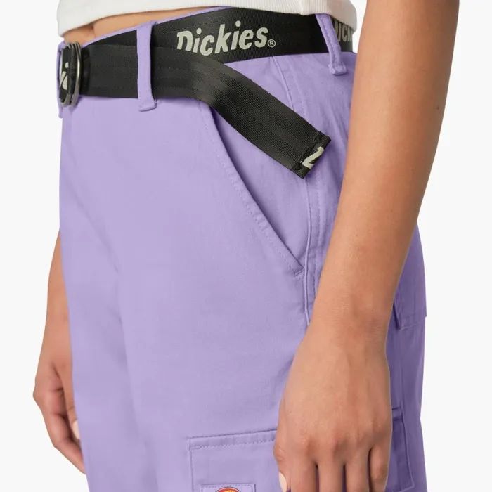 Dickies Cargo Women039s Relaxed Fit Contrast Stitch Cropped Cargo Pants Purple Rose Purple Rose ur2 8211 Women Dickies Cargo Women039s Relaxed Fit Contrast Stitch Cropped Cargo Pants Purple Rose Purple Rose ur2 8211 Women