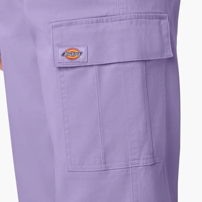 Dickies Cargo Women039s Relaxed Fit Contrast Stitch Cropped Cargo Pants Purple Rose Purple Rose ur2 8211 Women Dickies Cargo Women039s Relaxed Fit Contrast Stitch Cropped Cargo Pants Purple Rose Purple Rose ur2 8211 Women