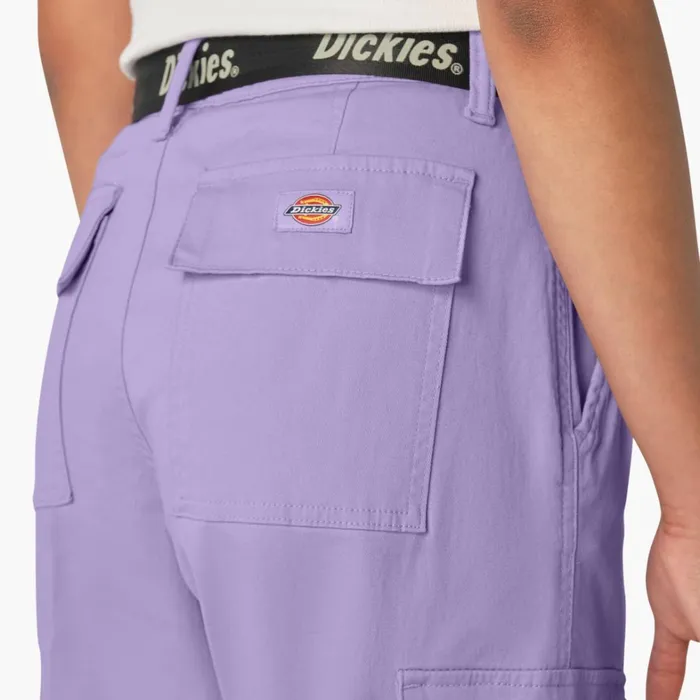 Dickies Cargo Women039s Relaxed Fit Contrast Stitch Cropped Cargo Pants Purple Rose Purple Rose ur2 8211 Women Dickies Cargo Women039s Relaxed Fit Contrast Stitch Cropped Cargo Pants Purple Rose Purple Rose ur2 8211 Women