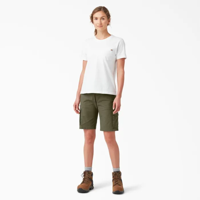 Dickies Cargo Women039s Relaxed Fit Ripstop Cargo Shorts 9034 Military Green Military Green ml 8211 Women Dickies Cargo Women039s Relaxed Fit Ripstop Cargo Shorts 9034 Military Green Military Green ml 8211 Women
