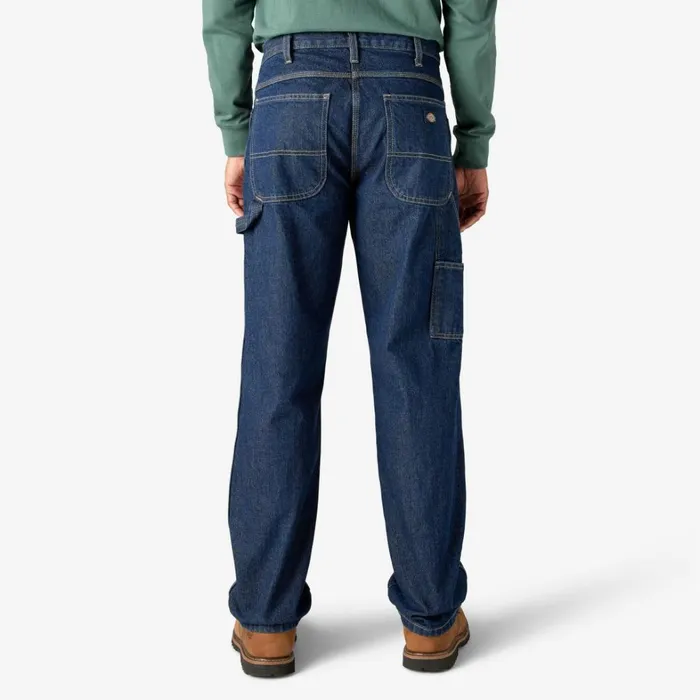 Dickies Carpenter Relaxed Fit Heavyweight Carpenter Jeans Rinsed Indigo Blue Rinsed Indigo Blue rnb 8211 Men Dickies Carpenter Relaxed Fit Heavyweight Carpenter Jeans Rinsed Indigo Blue Rinsed Indigo Blue rnb 8211 Men
