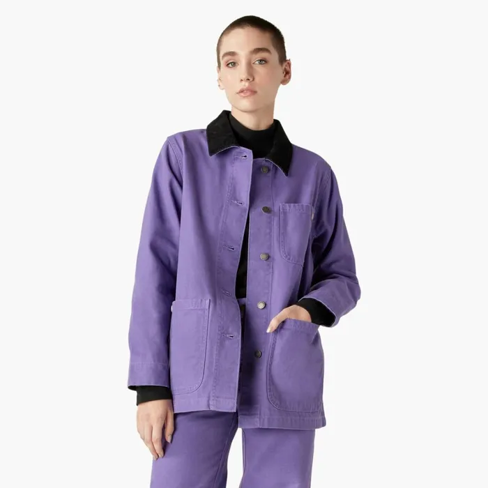 Dickies Coats and Jackets Women039s Duck Canvas Chore Coat Stonewashed Imperial Palace Stonewashed Imperial Palace swm 8211 Women Dickies Coats and Jackets Women039s Duck Canvas Chore Coat Stonewashed Imperial Palace Stonewashed Imperial Palace swm 8211 Women