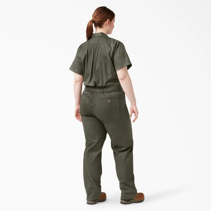 Dickies Coveralls Women039s Plus FLEX Cooling TempiQ Short Sleeve Coveralls Moss Green Moss Green ms 8211 Women Dickies Coveralls Women039s Plus FLEX Cooling TempiQ Short Sleeve Coveralls Moss Green Moss Green ms 8211 Women