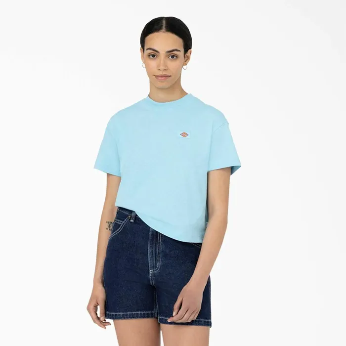 Dickies Cropped Tops Women039s Oakport Cropped TShirt Sky Blue Sky Blue su9 8211 Women Dickies Cropped Tops Women039s Oakport Cropped TShirt Sky Blue Sky Blue su9 8211 Women