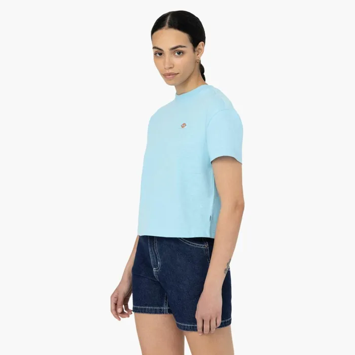 Dickies Cropped Tops Women039s Oakport Cropped TShirt Sky Blue Sky Blue su9 8211 Women Dickies Cropped Tops Women039s Oakport Cropped TShirt Sky Blue Sky Blue su9 8211 Women