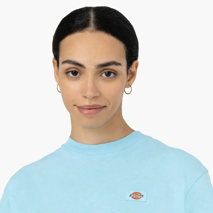 Dickies Cropped Tops Women039s Oakport Cropped TShirt Sky Blue Sky Blue su9 8211 Women Dickies Cropped Tops Women039s Oakport Cropped TShirt Sky Blue Sky Blue su9 8211 Women