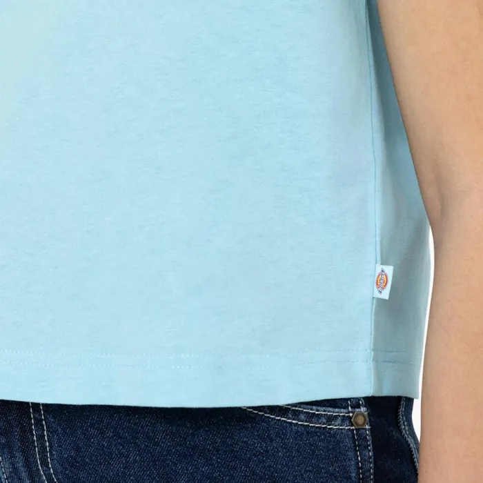 Dickies Cropped Tops Women039s Oakport Cropped TShirt Sky Blue Sky Blue su9 8211 Women Dickies Cropped Tops Women039s Oakport Cropped TShirt Sky Blue Sky Blue su9 8211 Women