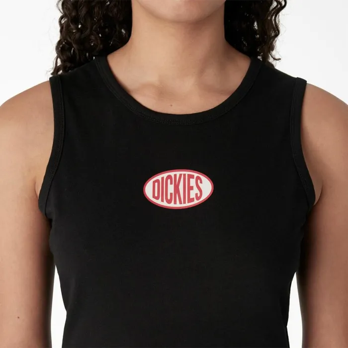 Dickies Cropped Tops Women039s Racerback Cropped Tank Top Black Black kbk 8211 Women Dickies Cropped Tops Women039s Racerback Cropped Tank Top Black Black kbk 8211 Women