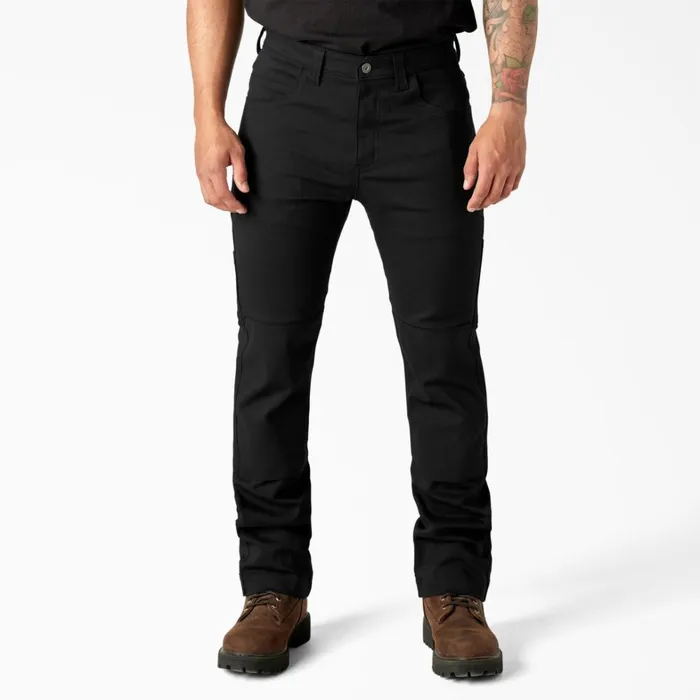 Dickies Double Knee Slim Fit Duck Canvas Double Knee Pants Black Black bk 8211 Men Dickies Double Knee Slim Fit Duck Canvas Double Knee Pants Black Black bk 8211 Men