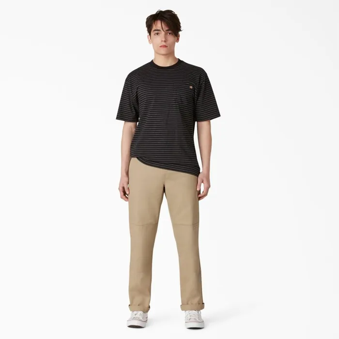 Dickies Double Knee Slim Straight Fit Double Knee Pants Khaki Khaki kh 8211 Men Dickies Double Knee Slim Straight Fit Double Knee Pants Khaki Khaki kh 8211 Men