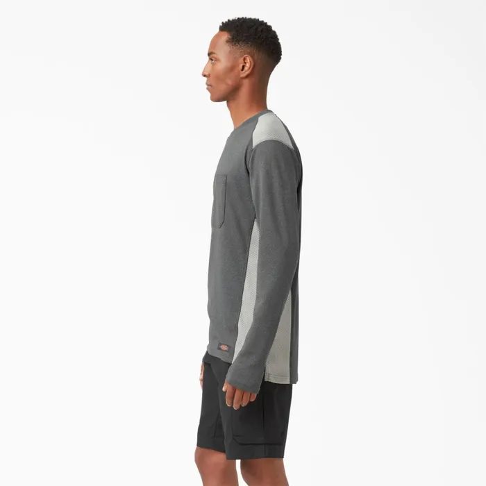 Dickies Hi Vis TempiQ 365 Long Sleeve Pocket TShirt Dark Gray Heather Dark Gray Heather ghf 8211 Men Dickies Hi Vis TempiQ 365 Long Sleeve Pocket TShirt Dark Gray Heather Dark Gray Heather ghf 8211 Men