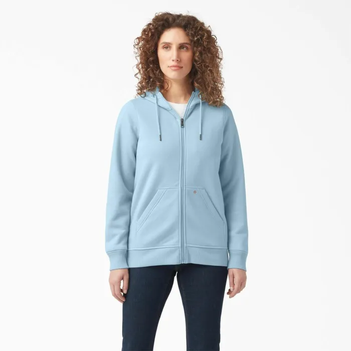 Dickies Hoodies and Sweatshirts Women039s Heavyweight FullZip Fleece Hoodie Clear Blue Clear Blue eu 8211 Women Dickies Hoodies and Sweatshirts Women039s Heavyweight FullZip Fleece Hoodie Clear Blue Clear Blue eu 8211 Women