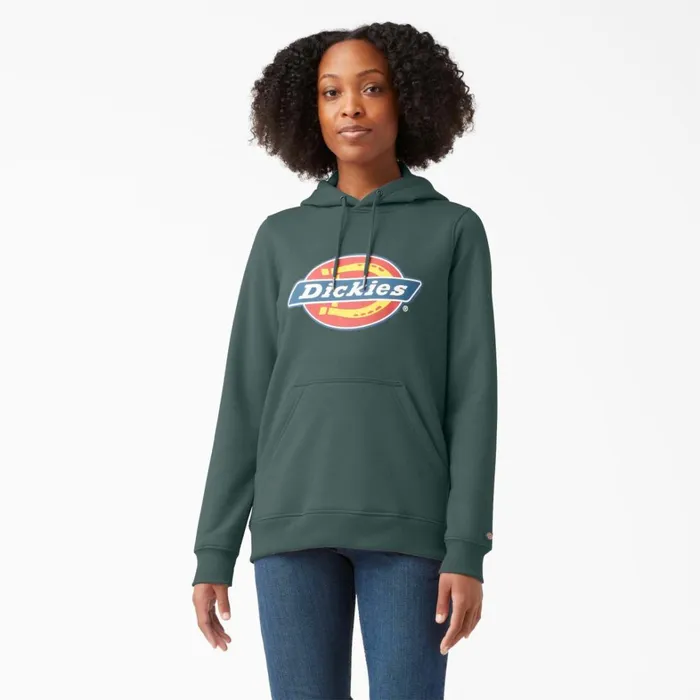Dickies Hoodies and Sweatshirts Women039s Water Repellent Logo Hoodie Lincoln Green Lincoln Green ln 8211 Women Dickies Hoodies and Sweatshirts Women039s Water Repellent Logo Hoodie Lincoln Green Lincoln Green ln 8211 Women
