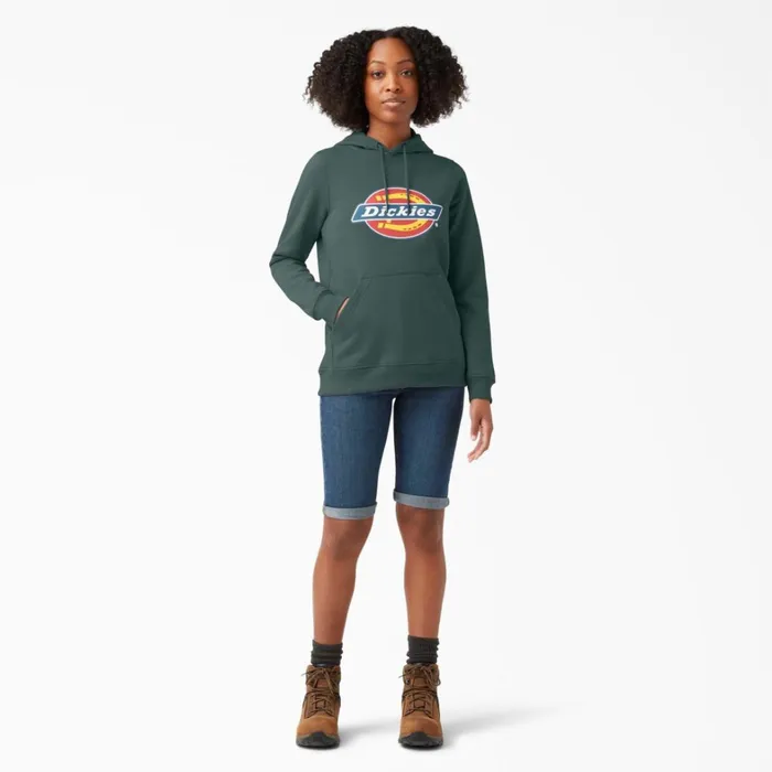 Dickies Hoodies and Sweatshirts Women039s Water Repellent Logo Hoodie Lincoln Green Lincoln Green ln 8211 Women Dickies Hoodies and Sweatshirts Women039s Water Repellent Logo Hoodie Lincoln Green Lincoln Green ln 8211 Women