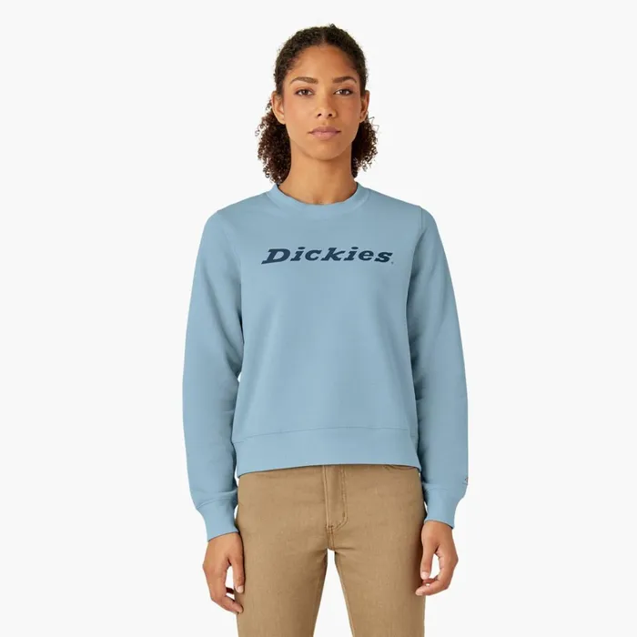 Dickies Hoodies and Sweatshirts Women039s Water Repellent Logo Sweatshirt Clear Blue Clear Blue eu 8211 Women Dickies Hoodies and Sweatshirts Women039s Water Repellent Logo Sweatshirt Clear Blue Clear Blue eu 8211 Women