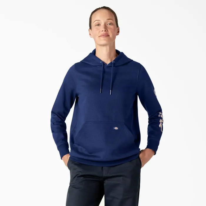 Dickies Hoodies and Sweatshirts Women039s Water Repellent Sleeve Logo Hoodie Surf Blue Surf Blue fl 8211 Women Dickies Hoodies and Sweatshirts Women039s Water Repellent Sleeve Logo Hoodie Surf Blue Surf Blue fl 8211 Women