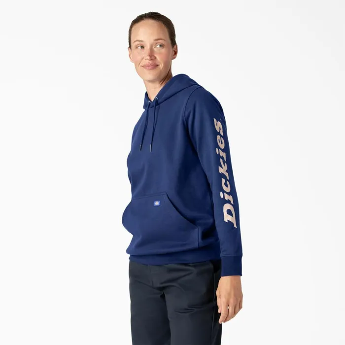 Dickies Hoodies and Sweatshirts Women039s Water Repellent Sleeve Logo Hoodie Surf Blue Surf Blue fl 8211 Women Dickies Hoodies and Sweatshirts Women039s Water Repellent Sleeve Logo Hoodie Surf Blue Surf Blue fl 8211 Women