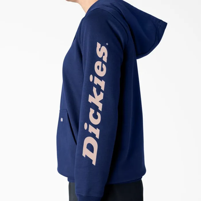 Dickies Hoodies and Sweatshirts Women039s Water Repellent Sleeve Logo Hoodie Surf Blue Surf Blue fl 8211 Women Dickies Hoodies and Sweatshirts Women039s Water Repellent Sleeve Logo Hoodie Surf Blue Surf Blue fl 8211 Women